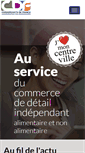 Mobile Screenshot of commercants-de-france.org